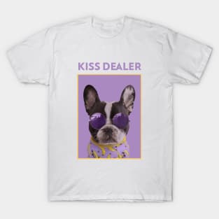 Funny t-shirt Dog Kiss dealer T-Shirt